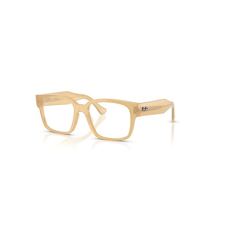 Ray Ban Laurene Optics Bio-based  Transparent Beige Fassung Klar Glas Polarisiert 51-18 In Transparent Beige