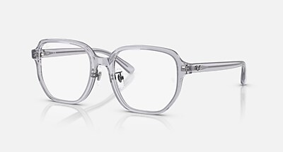 レイバン公式ストア】 Ray-Ban® RB5424D OPTICS メガネ | 透明ライト