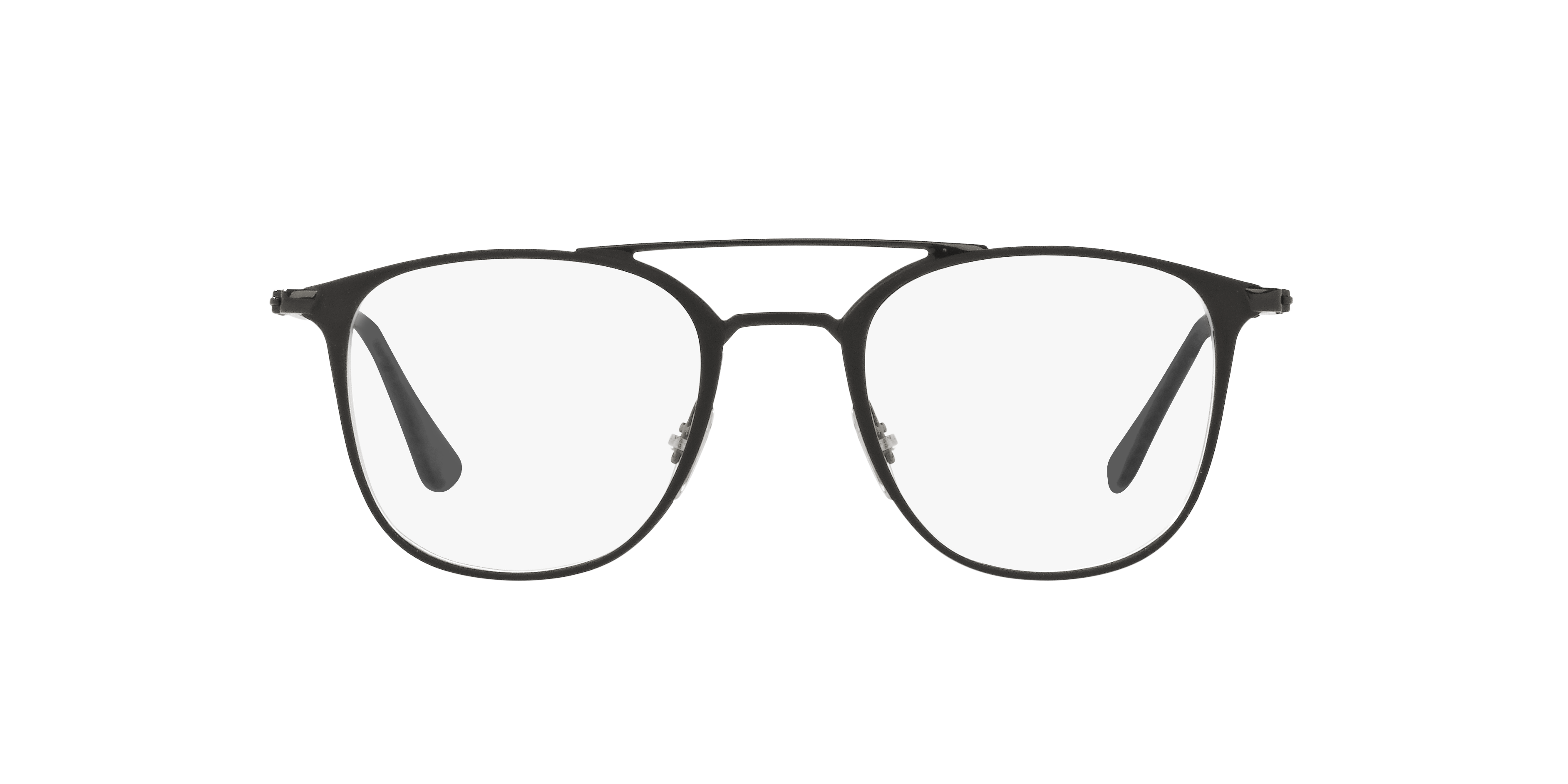 Ray-Ban Rb6377 Optics Eyeglasses Black Frame Clear Lenses Polarized 50-21 94$