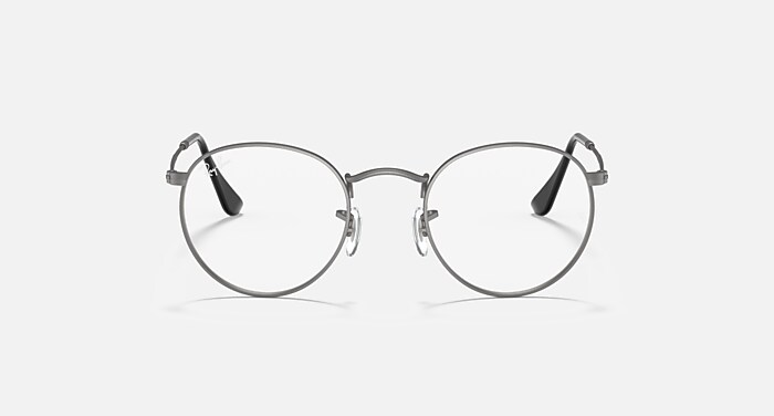 ROUND METAL OPTICS Eyeglasses with Gunmetal Frame - RB3447V | Ray 