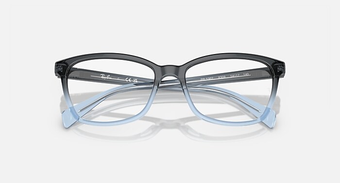 Ray-Ban Eyeglasses Woman Rb5362 Optics Prescription - Tortoise Frame Clear Lenses 54-17