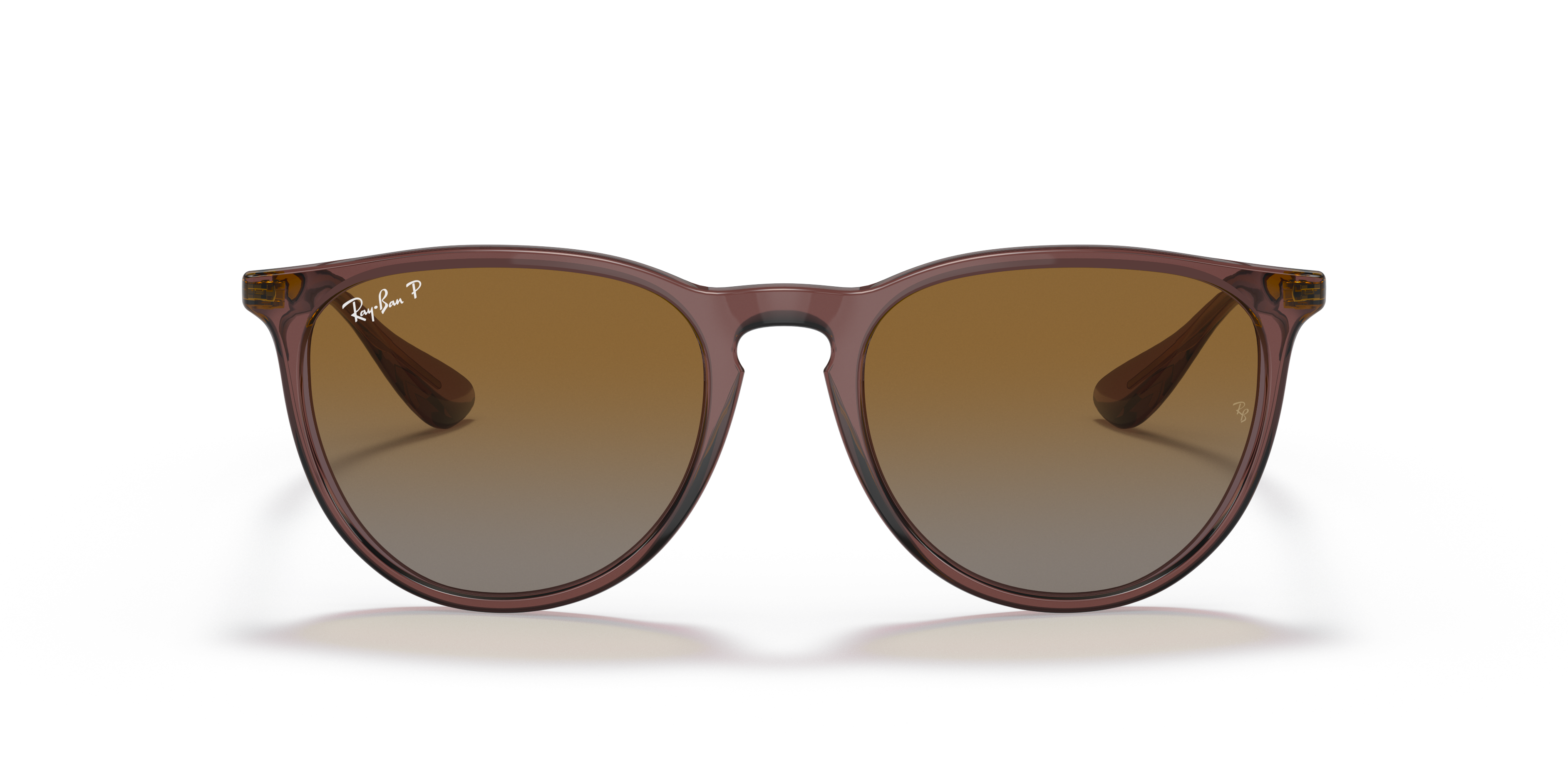 ぐりーん様 Ray-Ban ブラウン 鼈甲 サングラス ERIKA 遮光 ERIKA CLASSIC Sunglasses in Transparent Dark Brown and Brown