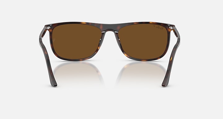 Ray-Ban Sunglasses Unisex Rb2216 - Havana Frame Brown Lenses 61-18 Polarized