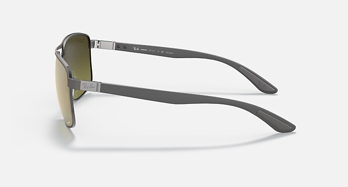 RB3660CH CHROMANCE Sunglasses in Gunmetal and Green - RB3660CH