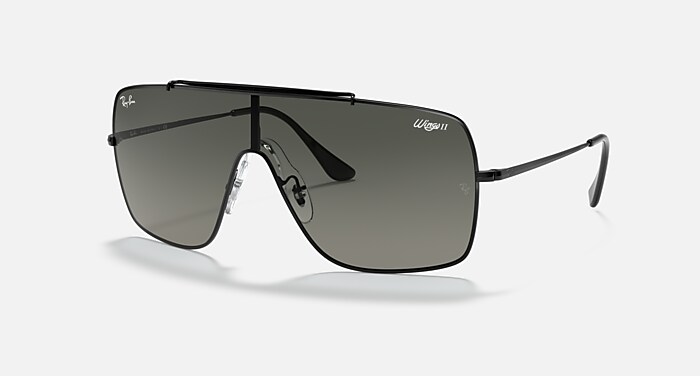 レイバン公式ストア】 Ray-Ban® WINGS II サングラス | ブラック X 