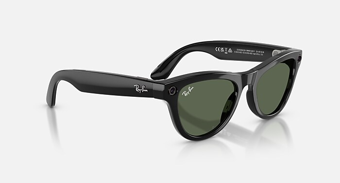 Óculos de Sol RAY-BAN | META SKYLER - GEN 2 em Preto e Verde G-15