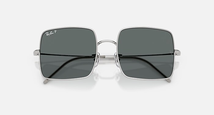 ?️ Ray-Ban Silver & Black Square Sunglasses ✨ RB3781 Sunglasses - Ray-Ban Authorized Retailer | coolframes  main image 4
