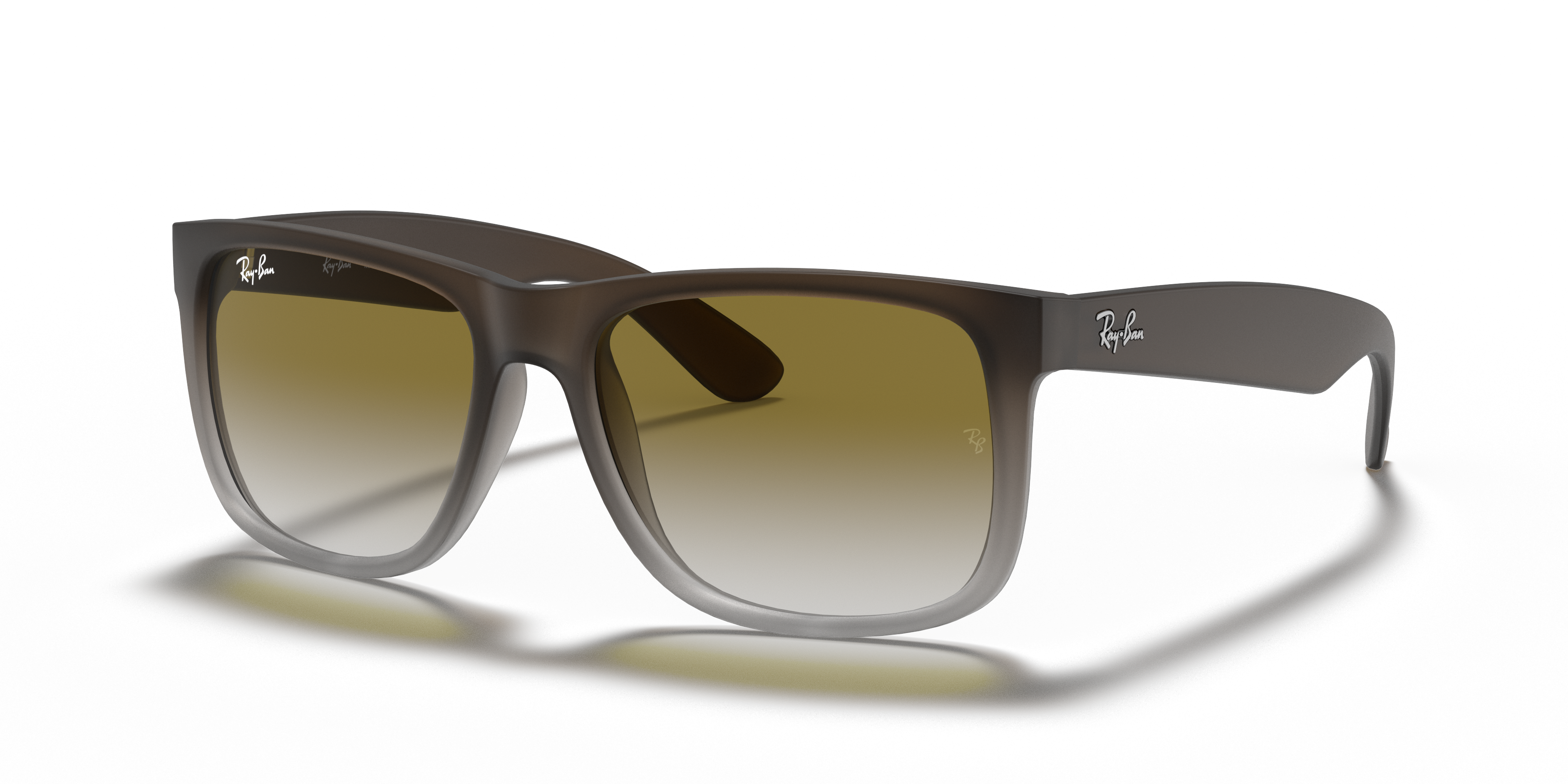 JUSTIN CLASSIC Matte Brown Frame Green Gradient Lenses 54-16