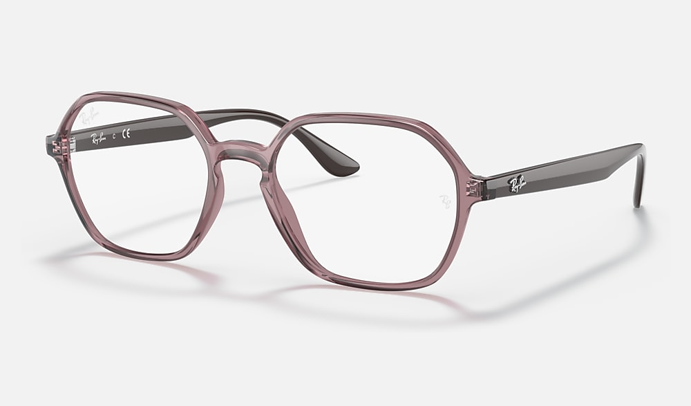 RB4361 OPTICS Eyeglasses with Transparent Violet Frame