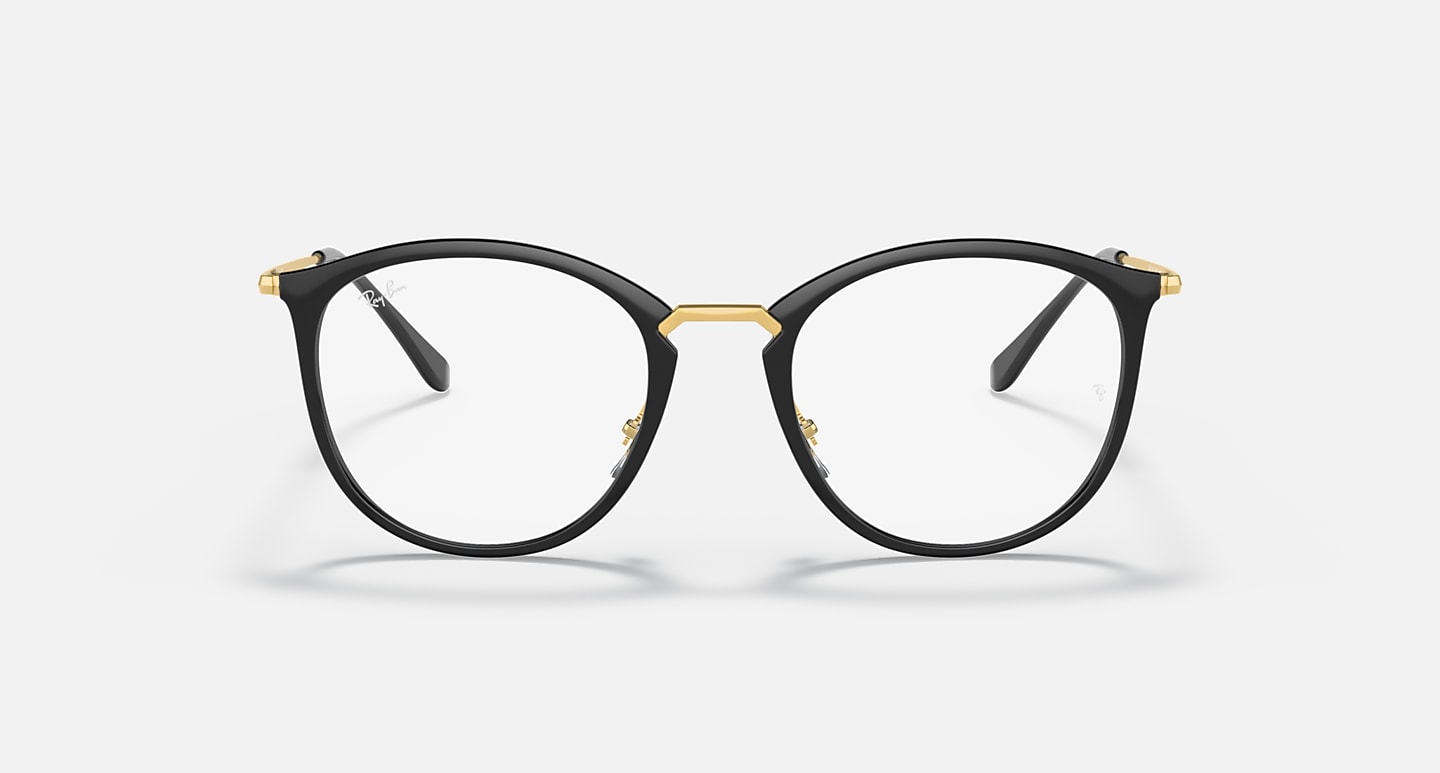 Ray-Ban Eyeglasses Woman Rb7140 Optics Prescription - Bronze-copper Frame Clear Lenses 49-20