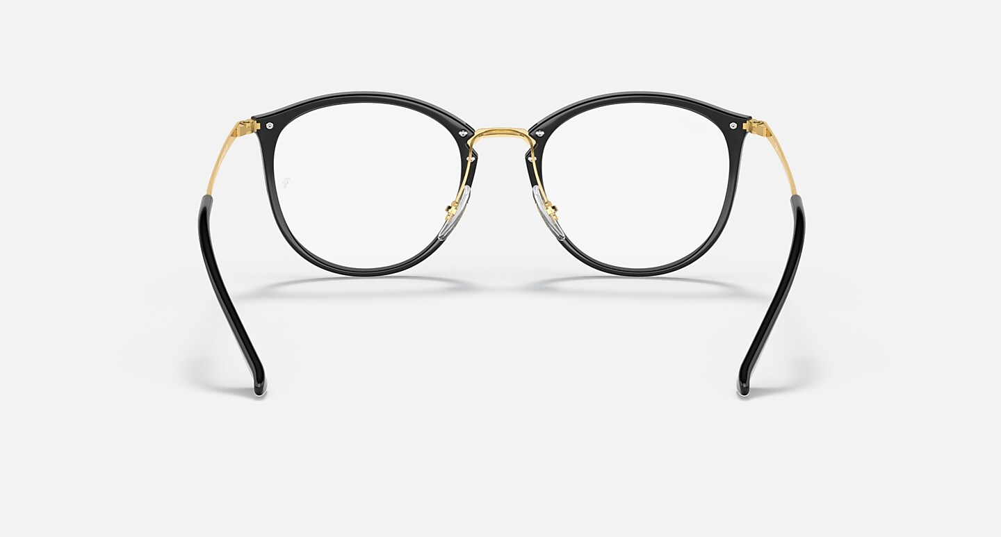 Ray-Ban Eyeglasses Woman Rb7140 Optics Prescription - Bronze-copper Frame Clear Lenses 49-20