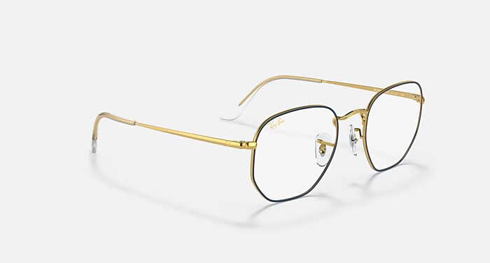 HEXAGONAL OPTICS Eyeglasses with Blue Frame - RB6448 | Ray-Ban®