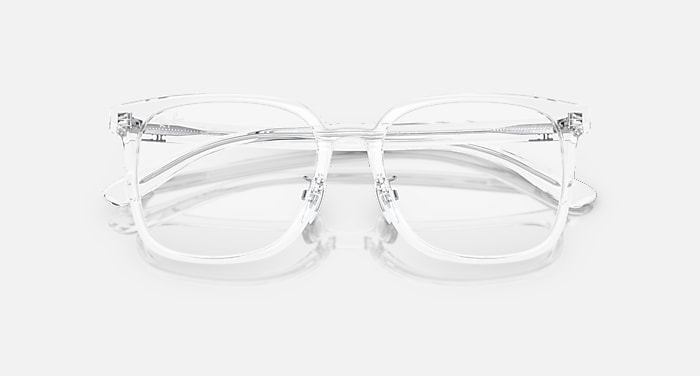 Eyebuydirect Clear Plastic Eyewear Frames Dazzle Round Clear