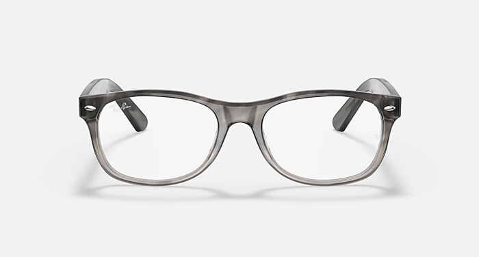 新品未開封 RAY-BAN  WAYFARER 人気モデル M NEW WAYFARER OPTICS Eyeglasses with Black Frame - RB5184
