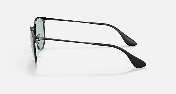 Ray-Ban Sunglasses Woman Erika Metal Evolve - Black Frame Green Lenses 54-19