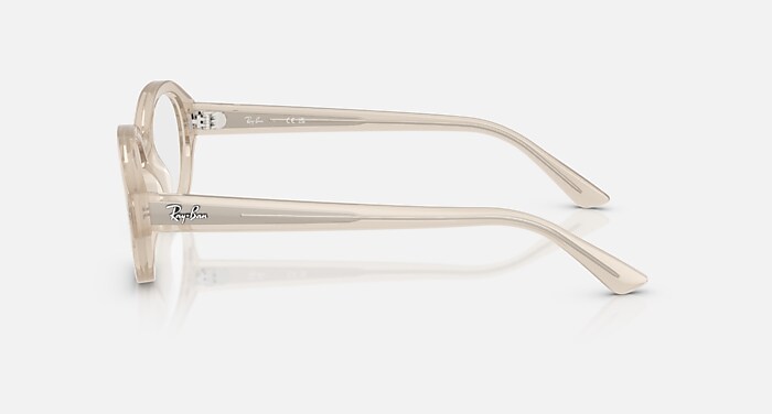 Ray-Ban Eyeglasses Unisex Shilo Optics Bio-based Prescription - Pink Frame Clear Lenses 52-20 Polarized