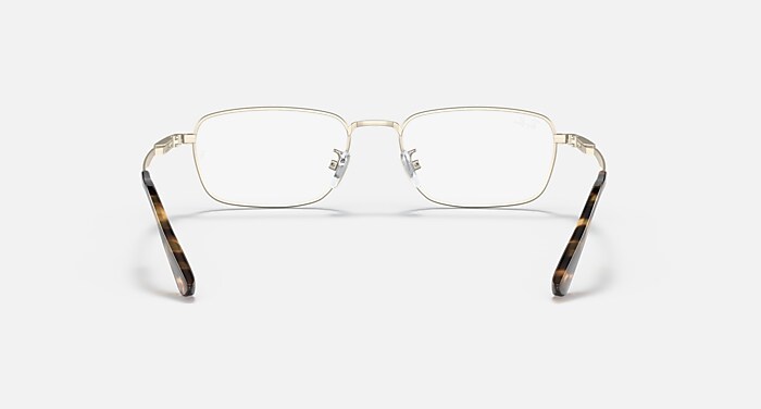 RB8764 OPTICS Eyeglasses with White Gold Frame - RB8764D