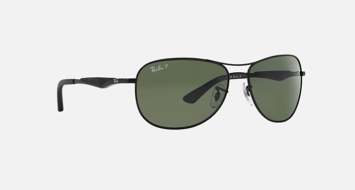 RB3519 Sunglasses in Black and Green Polarized - RB3519 | Ray-Ban®