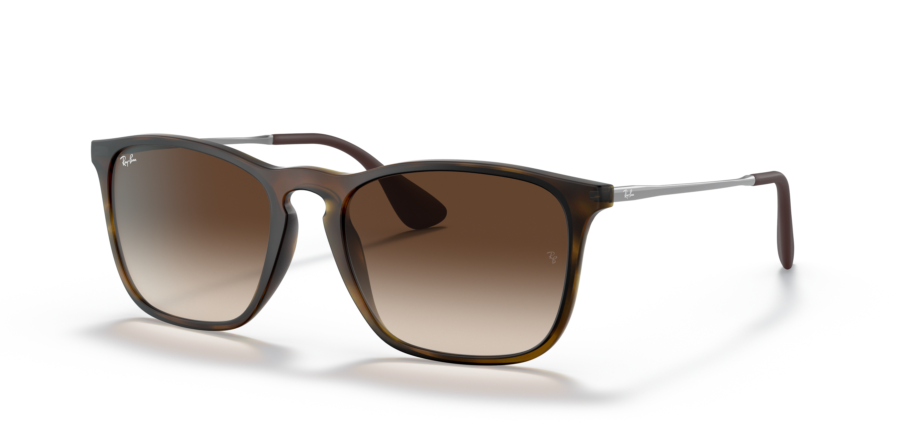 CHRIS Matte Havana Frame Brown Gradient Lenses 54-18