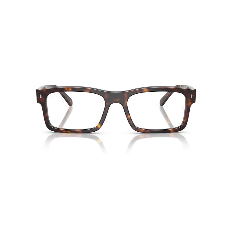 Ray Ban Rb5435 Optics Eyeglasses Havana Frame Clear Lenses Polarized 54-19 In Havana
