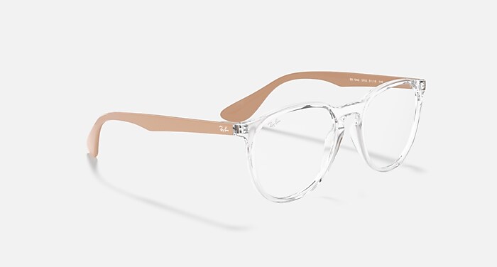 ERIKA OPTICS Eyeglasses with Transparent Frame - RB7046