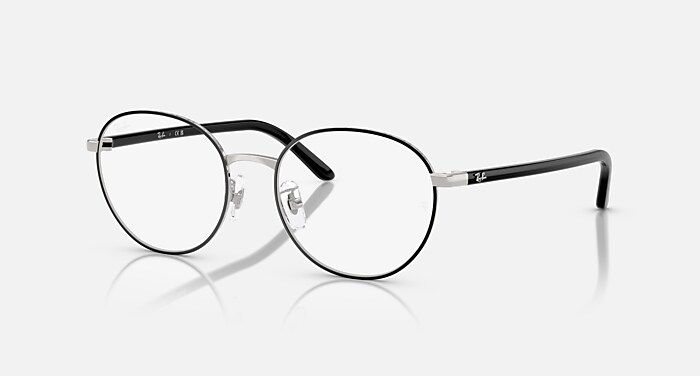 レイバン公式ストア】 Ray-Ban® RB6538D OPTICS メガネ | シルバー上に