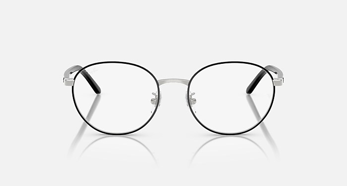 レイバン公式ストア】 Ray-Ban® RB6538D OPTICS メガネ | シルバー上に