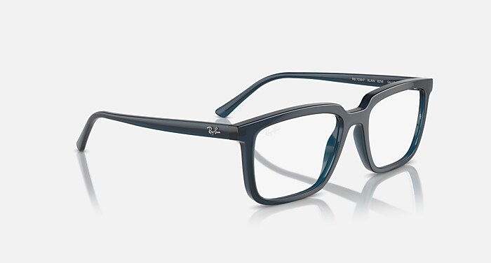 ALAIN OPTICS Eyeglasses with Opal Dark Blue Frame - RB7239F