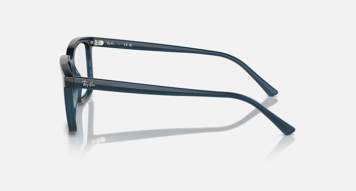 ALAIN OPTICS Eyeglasses with Opal Dark Blue Frame - RB7239F