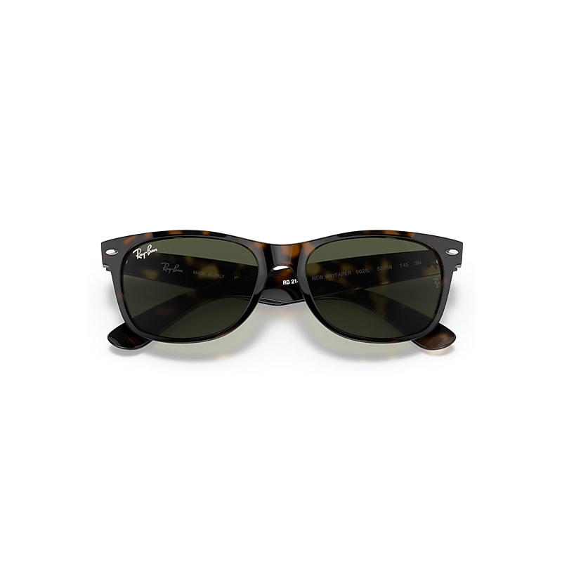 NEW WAYFARER CLASSIC Sunglasses in Tortoise and G-15 Green