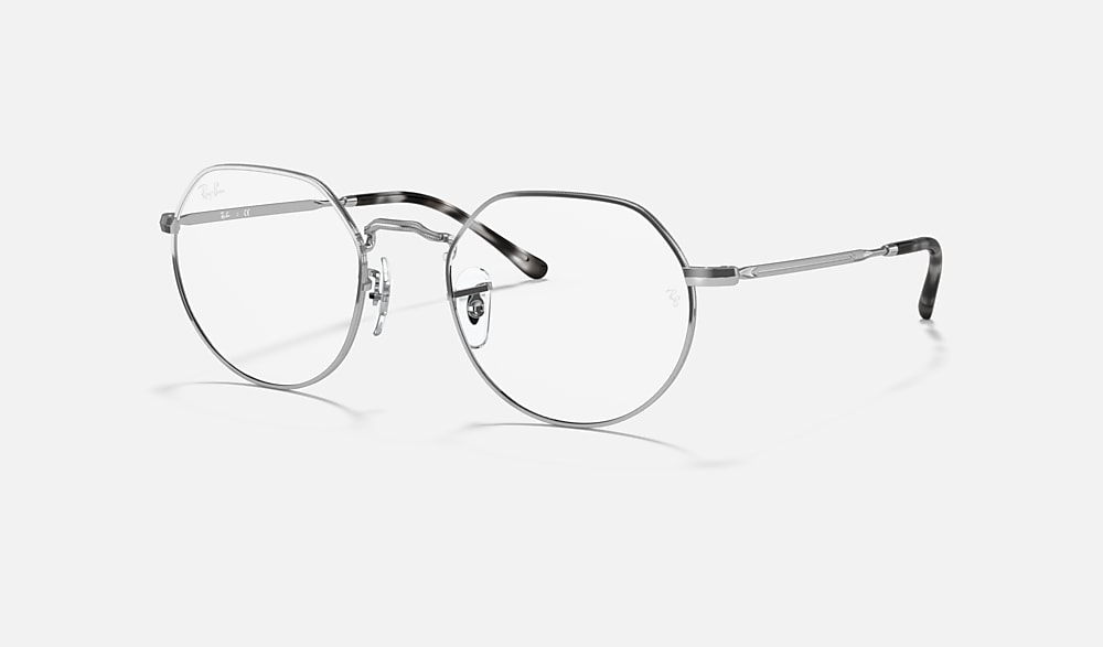 レイバン公式ストア】 Ray-Ban® JACK OPTICS メガネ | シルバー
