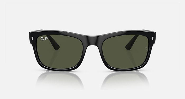 Ray-Ban Sunglasses Unisex Rb4428 - Black Frame Green Lenses 56-21