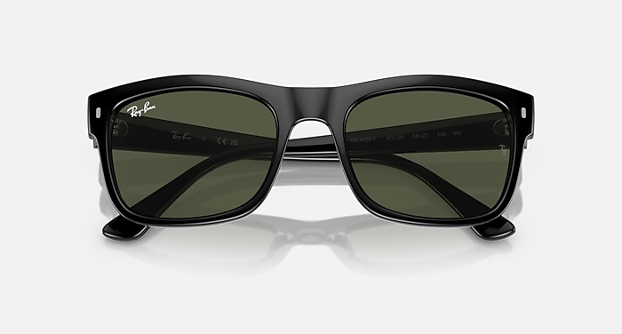 Ray-Ban Sunglasses Unisex Rb4428 - Black Frame Green Lenses 56-21