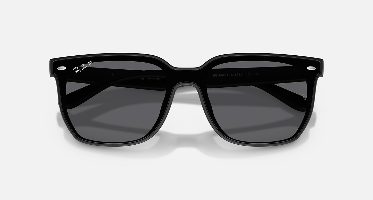 Ray-Ban Sunglasses Unisex Rb4466d - Matte Black Frame Grey Lenses 01-47 Polarized