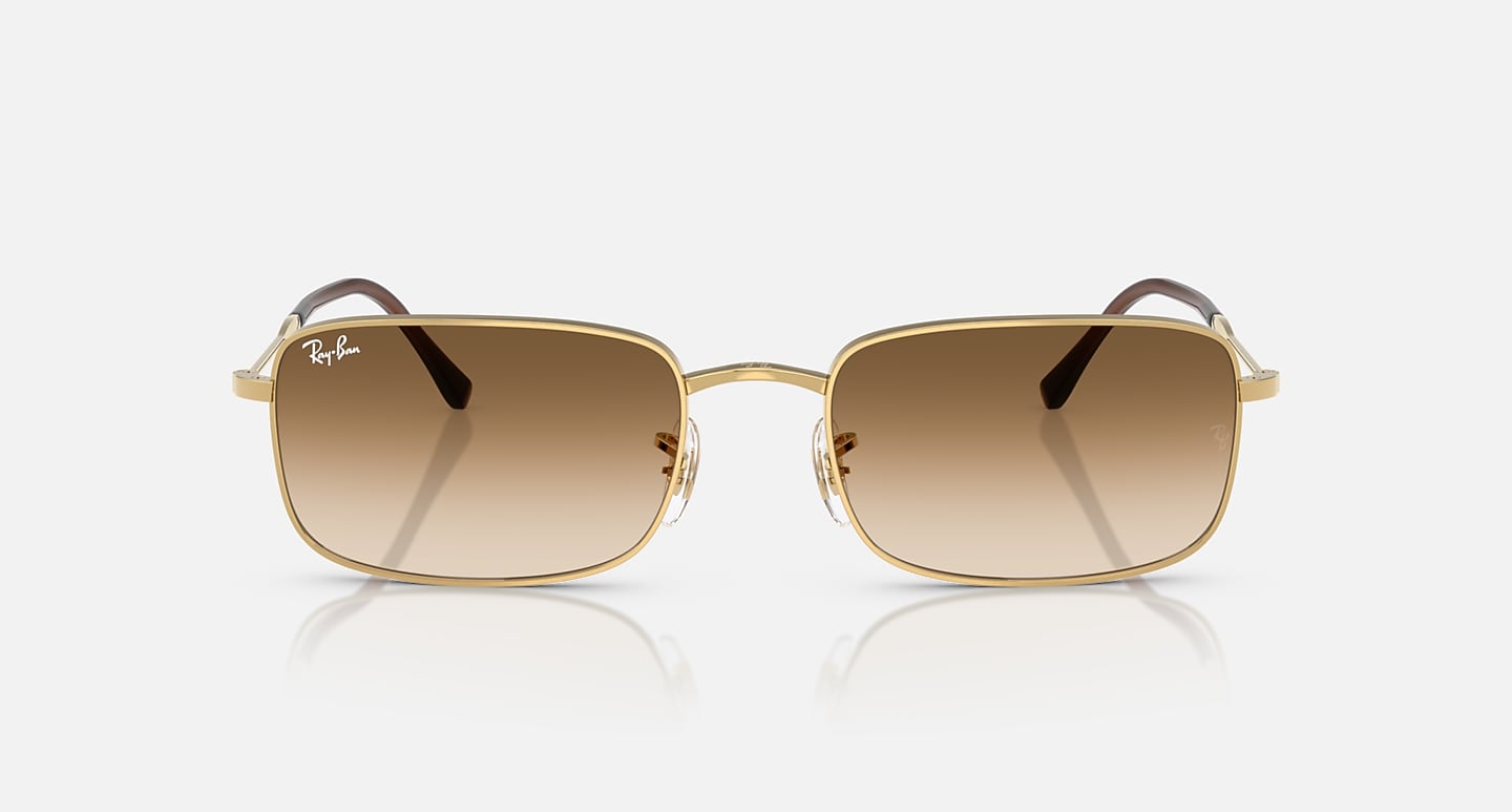 Ray-Ban Sunglasses Unisex Rb3746 - Arista Gold Frame Brown Lenses 59-20