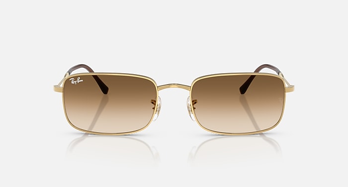Ray-Ban Sunglasses Unisex Rb3746 - Arista Gold Frame Brown Lenses 56-20