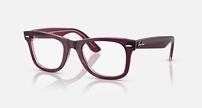 WAYFARER EASE OPTICS Eyeglasses with Transparent Dark Blue