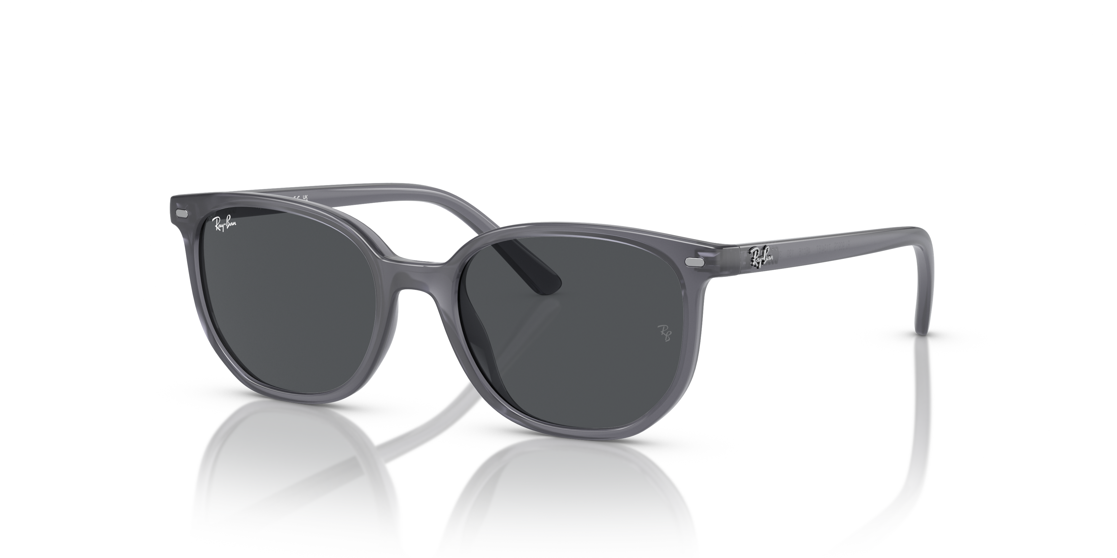 ELLIOT KIDS Polished Opal Blue Frame Dark Grey Lenses 46-16