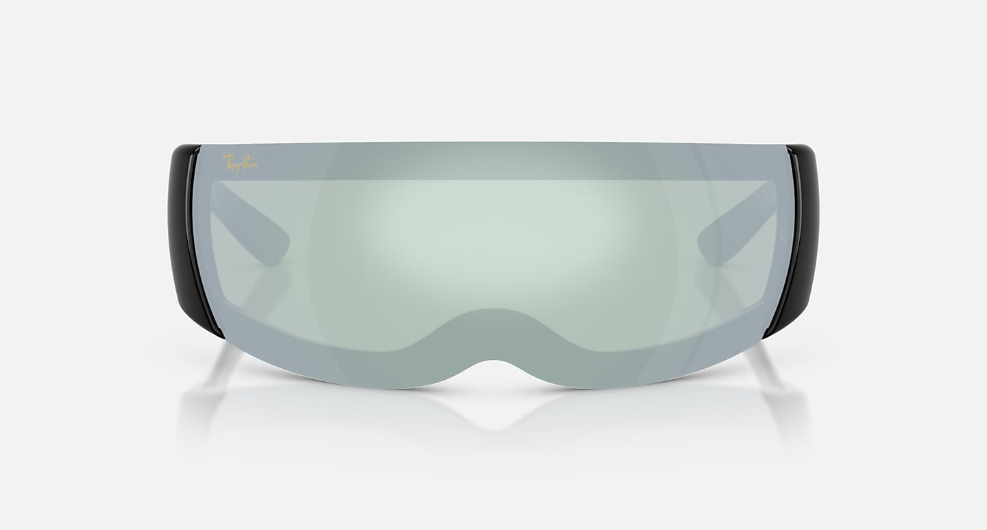 Ray-Ban Sunglasses Unisex Ultra Wrap 002 Next Generation Collection - Black Frame Green Lenses 01-41