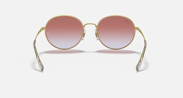 Arista Gold Sunglasses in Light Blue and RB3612D - RB3612D | Ray-Ban®