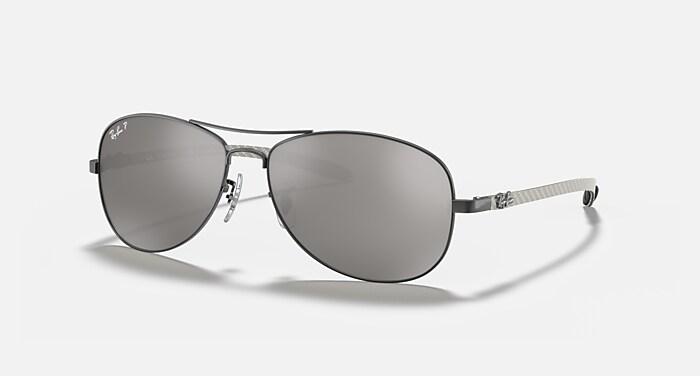 Aviator Ray-ban Sunglasses RB8301 RAY-BAN TECH AVIATOR SUNGLASSES RB 8301 131 GUNMETAL/GREEN  main image 3