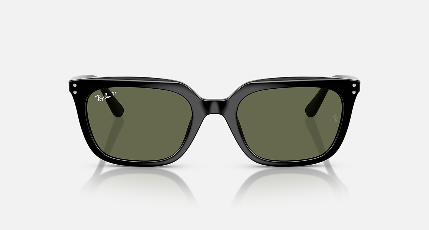 Ray-Ban Rb4439d Sunglasses Black Frame Green Lenses Polarized 54-21