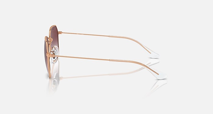 RB9594S KIDS Sunglasses in Rose Gold and Clear & Dark Violet