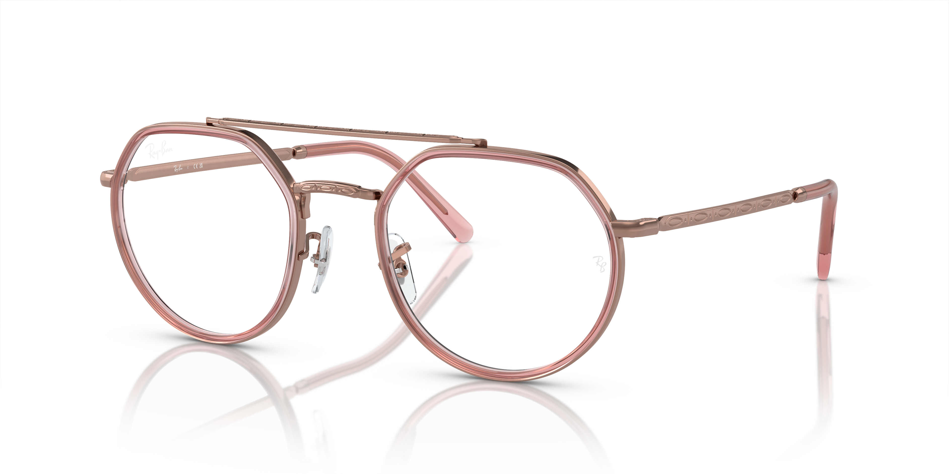 RB3765V OPTICS Polished Copper Frame Demo Lens Lenses 49-22