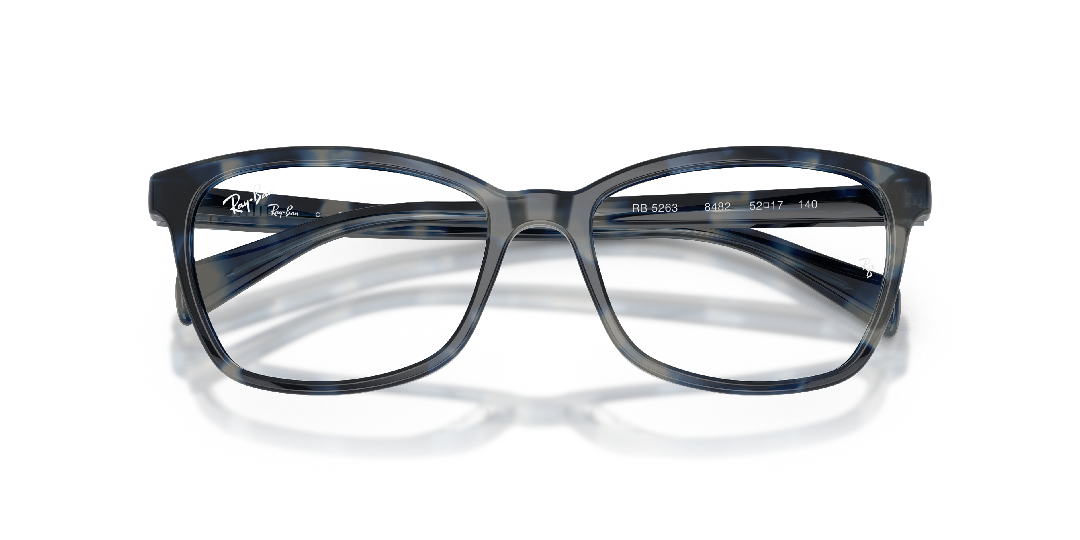 RB5362 OPTICS Eyeglasses with Opal Blue Havana Frame - RB5362