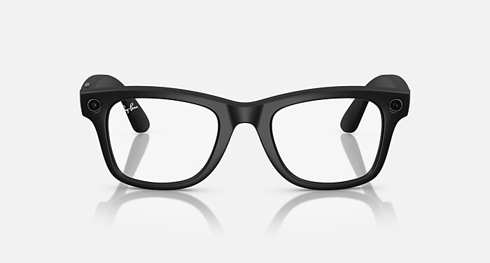 Ray-Ban Meta Wayfarer Smart Glasses Black Frame Green Lenses