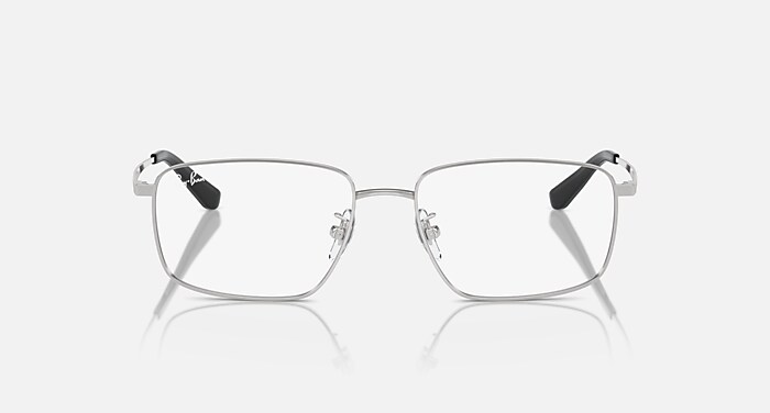 レイバン 眼鏡 メガネ 度あり 49□20 クリア シルバーカラー /SS レイバン メガネ フレーム RX6396 2936 53 ブロー型 クリアフレーム