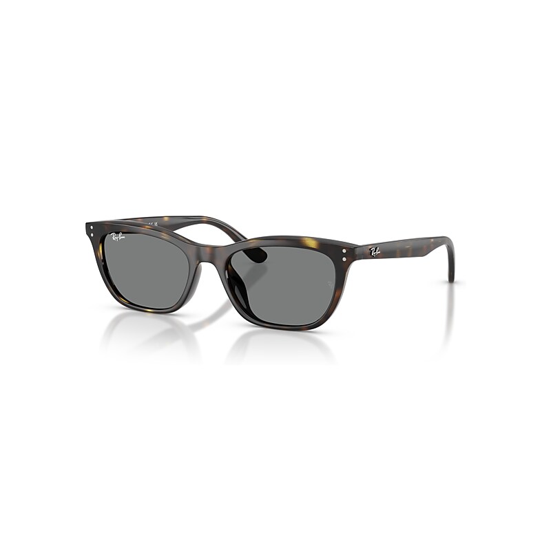 Ray-Ban Sunglasses Unisex Rb4474d - Havana Frame Grey Lenses 54-18