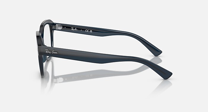 ERIK OPTICS Eyeglasses with Opal Dark Blue Frame - RB7215