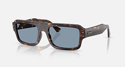 小物 RayBan FLACKO BIO-BASED RB4454 FLACKO BIO-BASED Sunglasses in Black and Polarized Black - RB4454